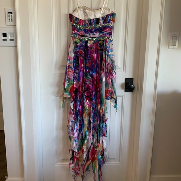 Formal High-Low Dress - Picture 2 of 3